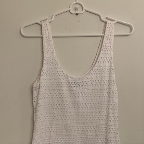 Scoop Eyelet Dress - Picture 2 of 5